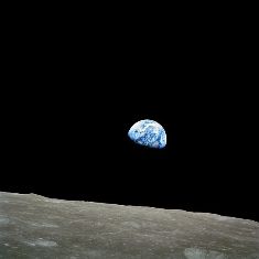 "Earthrise" photo by William Anders